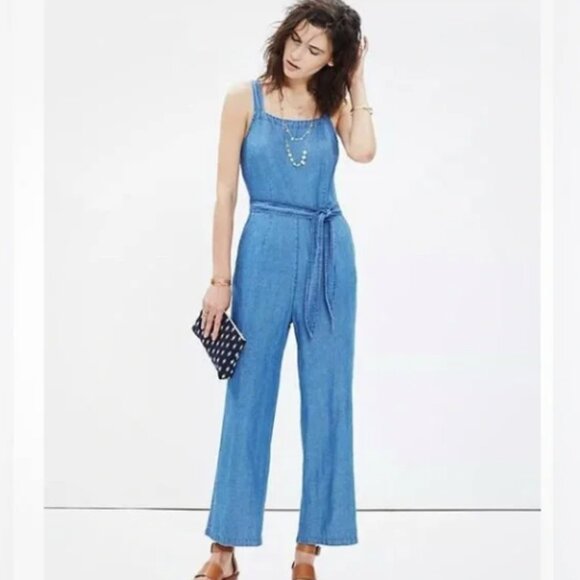 Madewell Chambray Muralist Jumpsuit - Picture 1 of 7